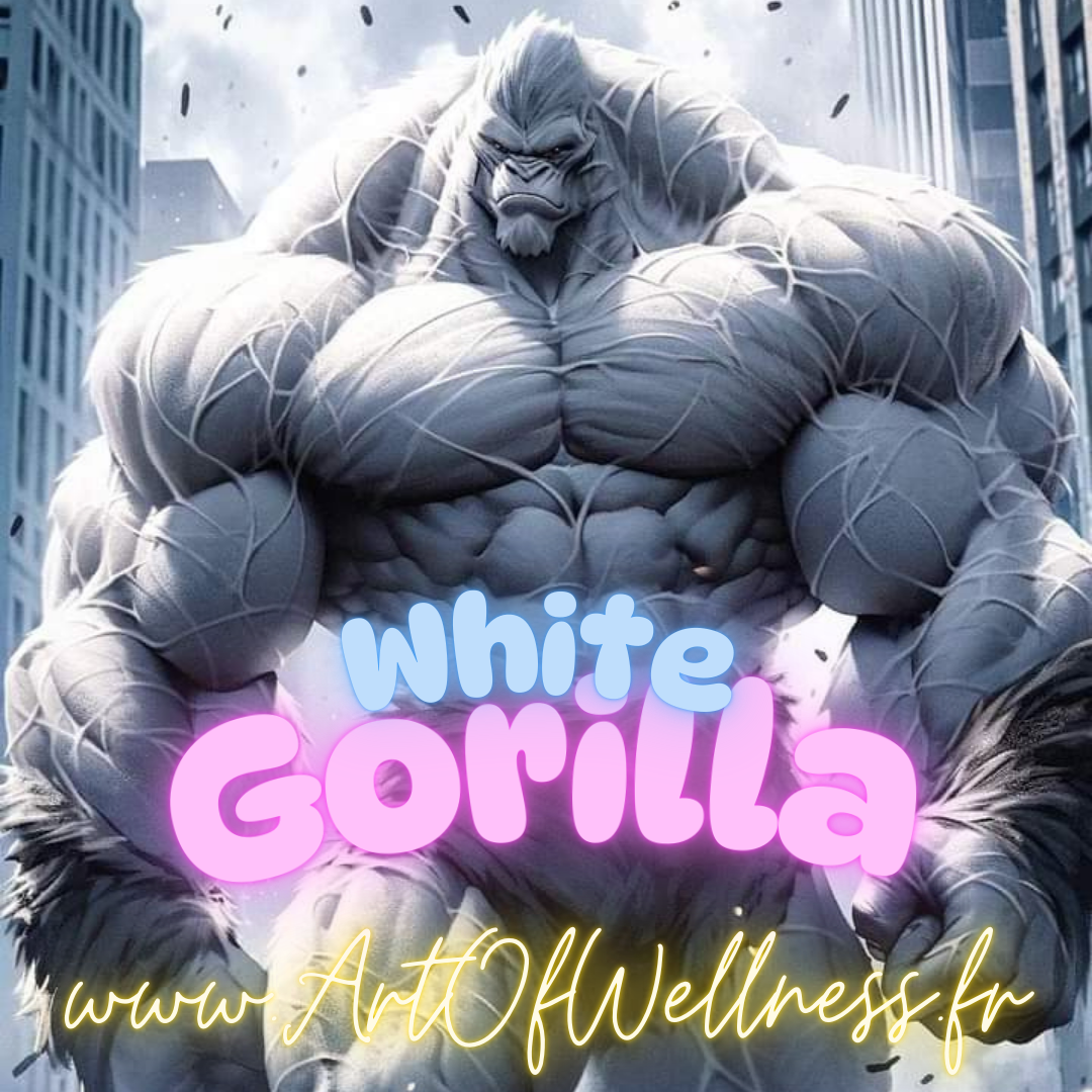 White, Black, Bubble et Frozen Gorilla 🦍